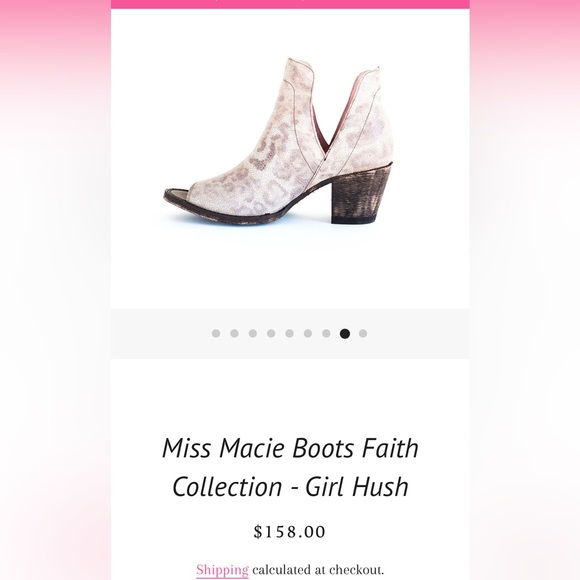 Miss Macie Boots Faith Collection - Girl Hush - Picture 3 of 3